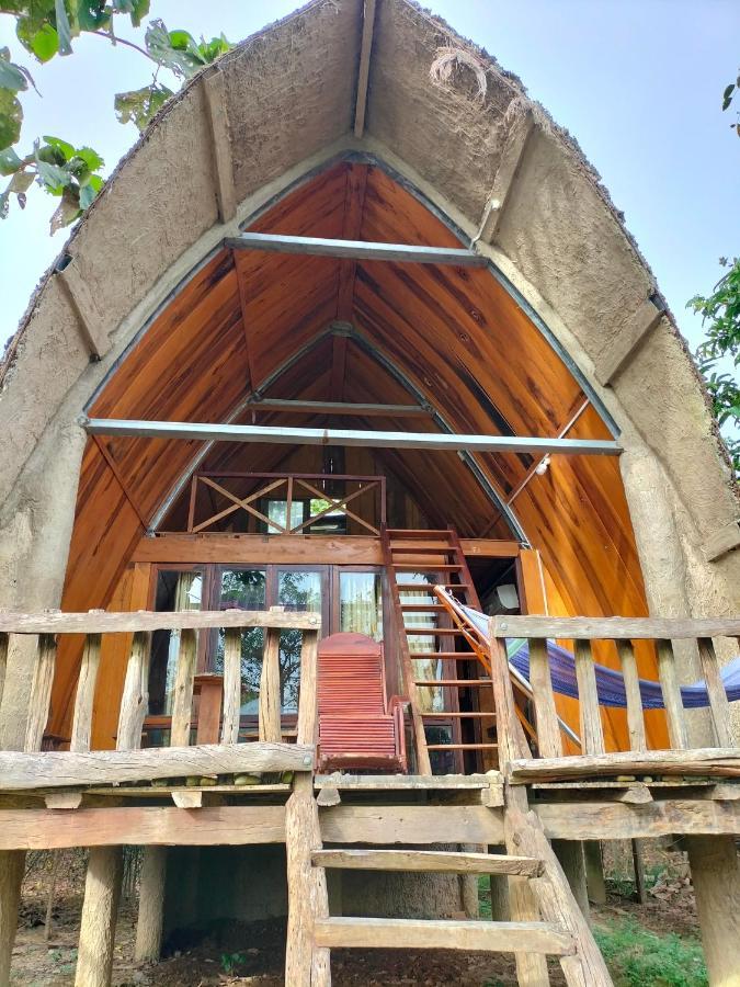 Rice straw Green lodge- resort Quan Tom Buitenkant foto