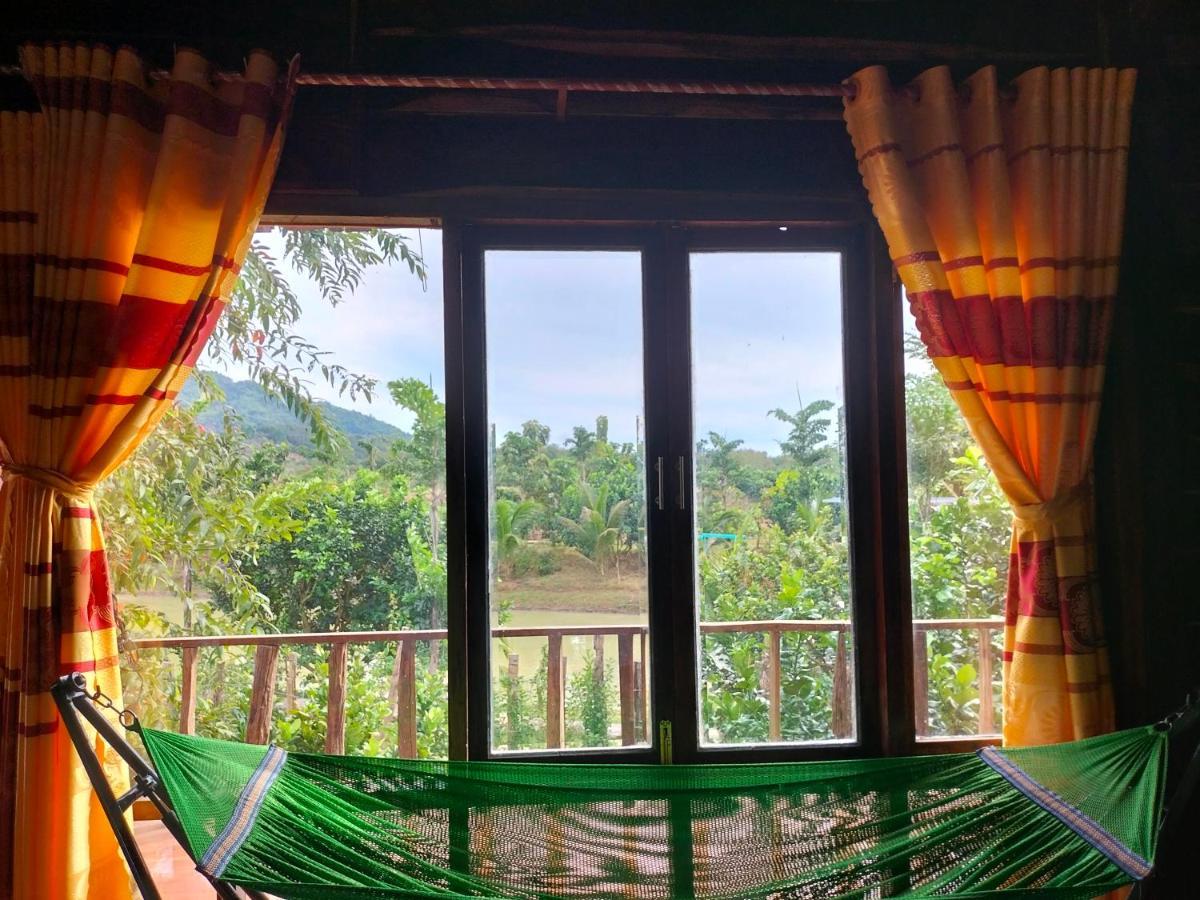 Rice straw Green lodge- resort Quan Tom Buitenkant foto