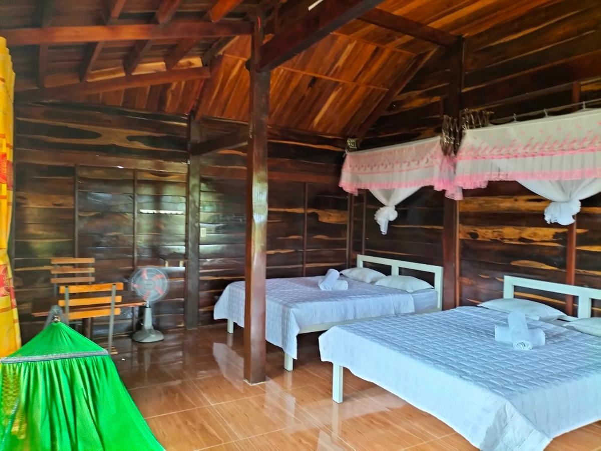 Rice straw Green lodge- resort Quan Tom Buitenkant foto
