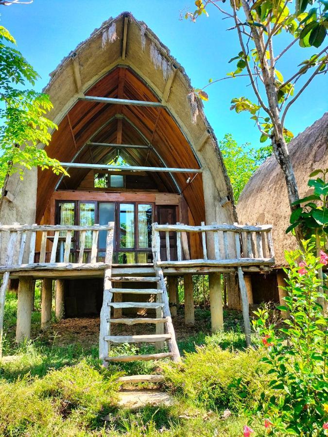 Rice straw Green lodge- resort Quan Tom Buitenkant foto