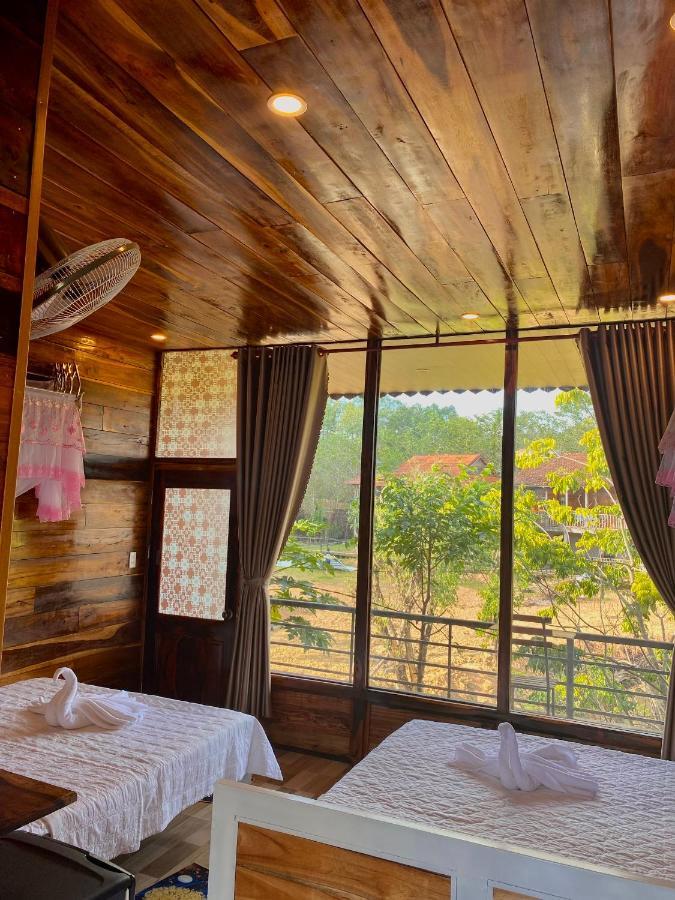 Rice straw Green lodge- resort Quan Tom Buitenkant foto