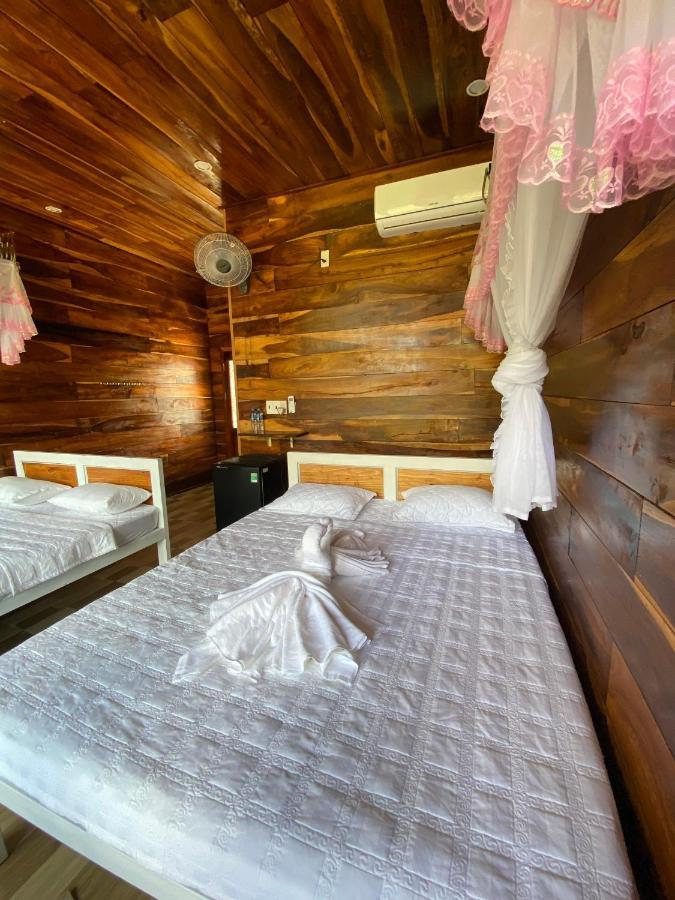 Rice straw Green lodge- resort Quan Tom Buitenkant foto