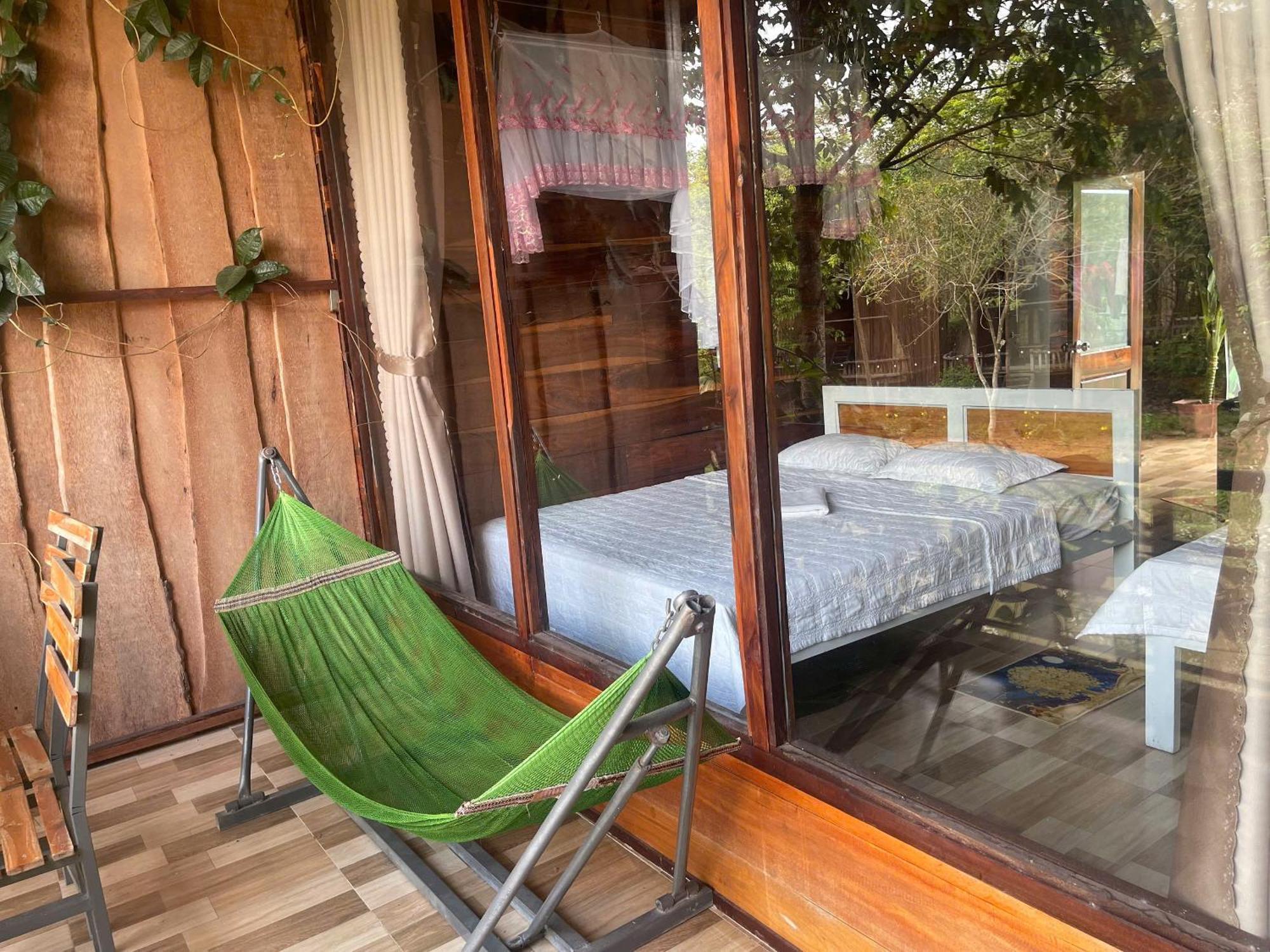 Rice straw Green lodge- resort Quan Tom Buitenkant foto